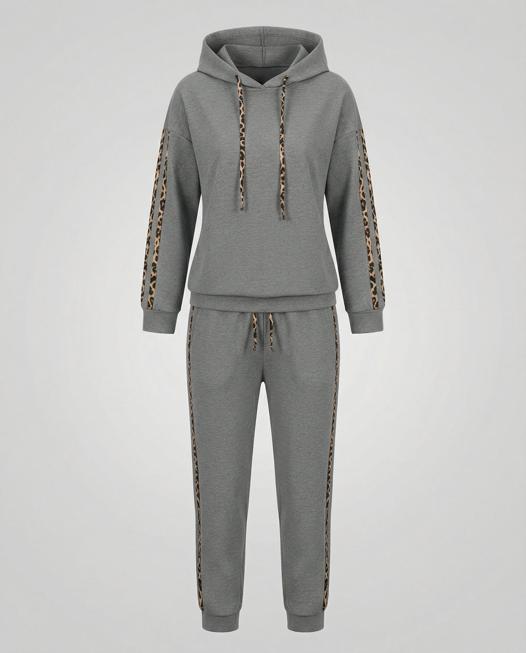 Zebra pattern women's tracksuit