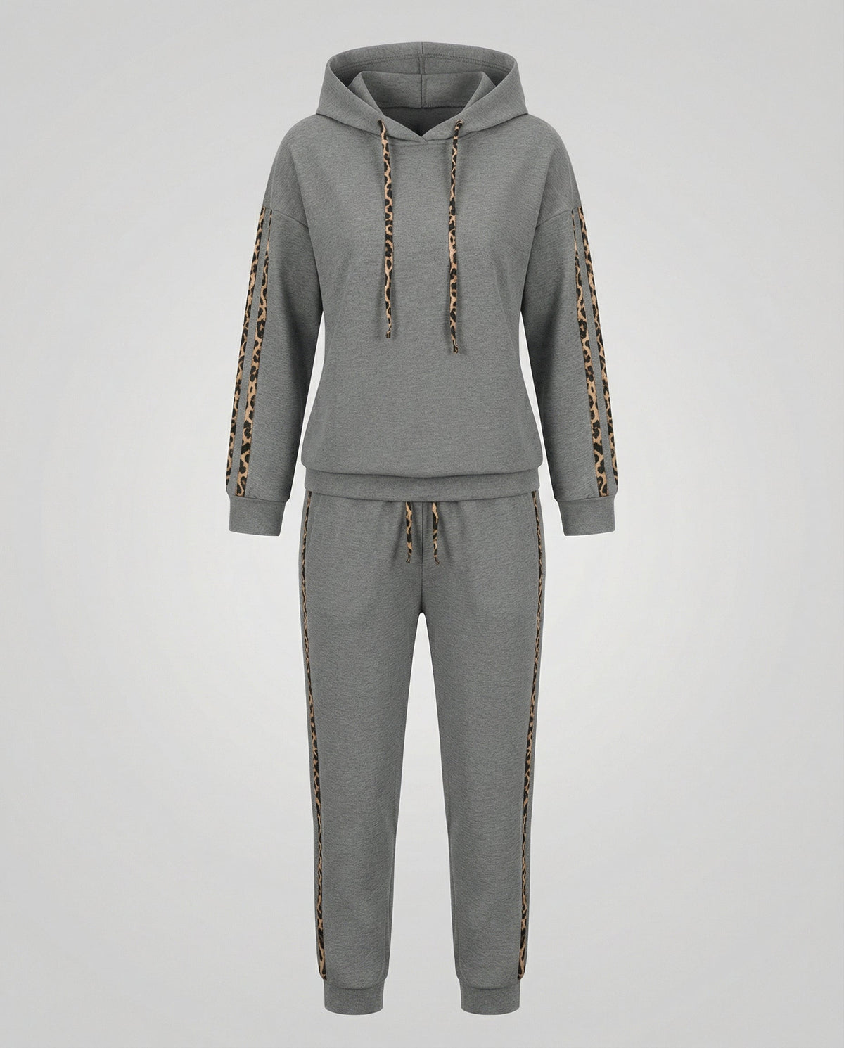 Zebra pattern women's tracksuit