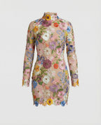 Floral Women's Mini Dress