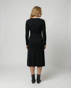 Elegant Wrap Dress Women