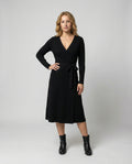 Elegant Wrap Dress Women