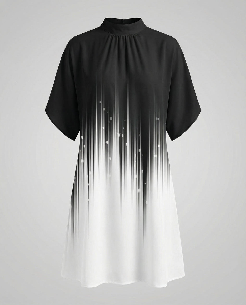 Elegant Batwing Sleeve Dress Women