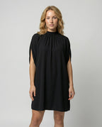 Elegant Batwing Sleeve Dress Women