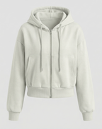 Oversize Sweatshirt Zipper