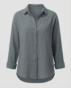 Elegant Ruffle Women's Shirt