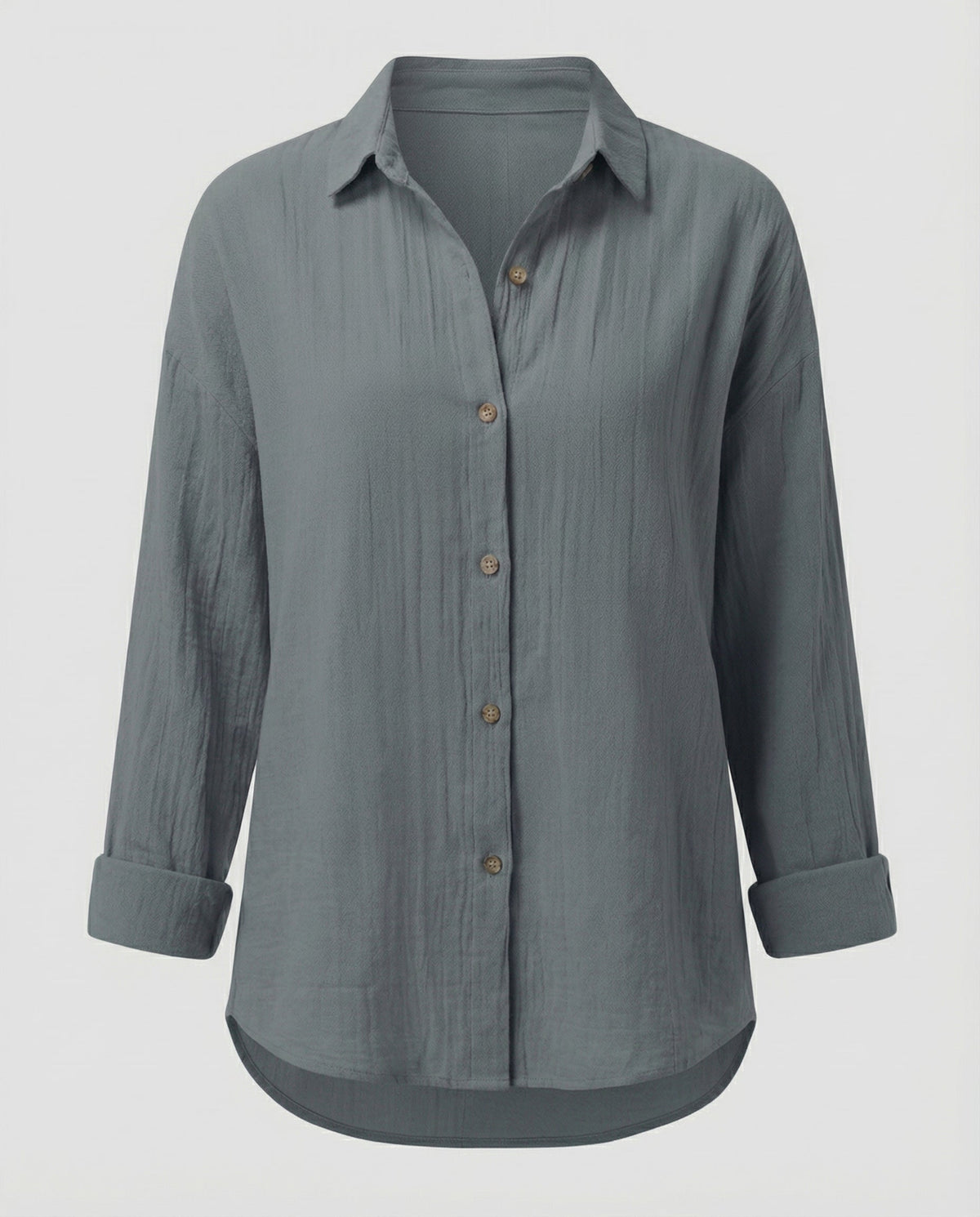 Elegant Ruffle Women's Shirt