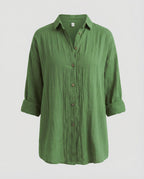 Elegant Ruffle Women's Shirt