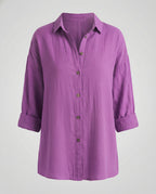 Elegant Ruffle Women's Shirt
