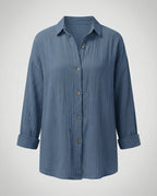 Elegant Ruffle Women's Shirt