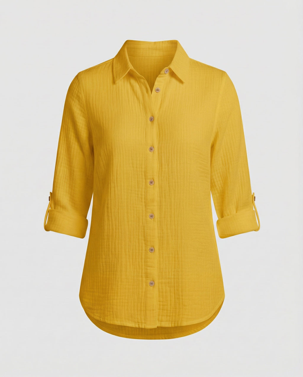 Elegant Ruffle Women's Shirt