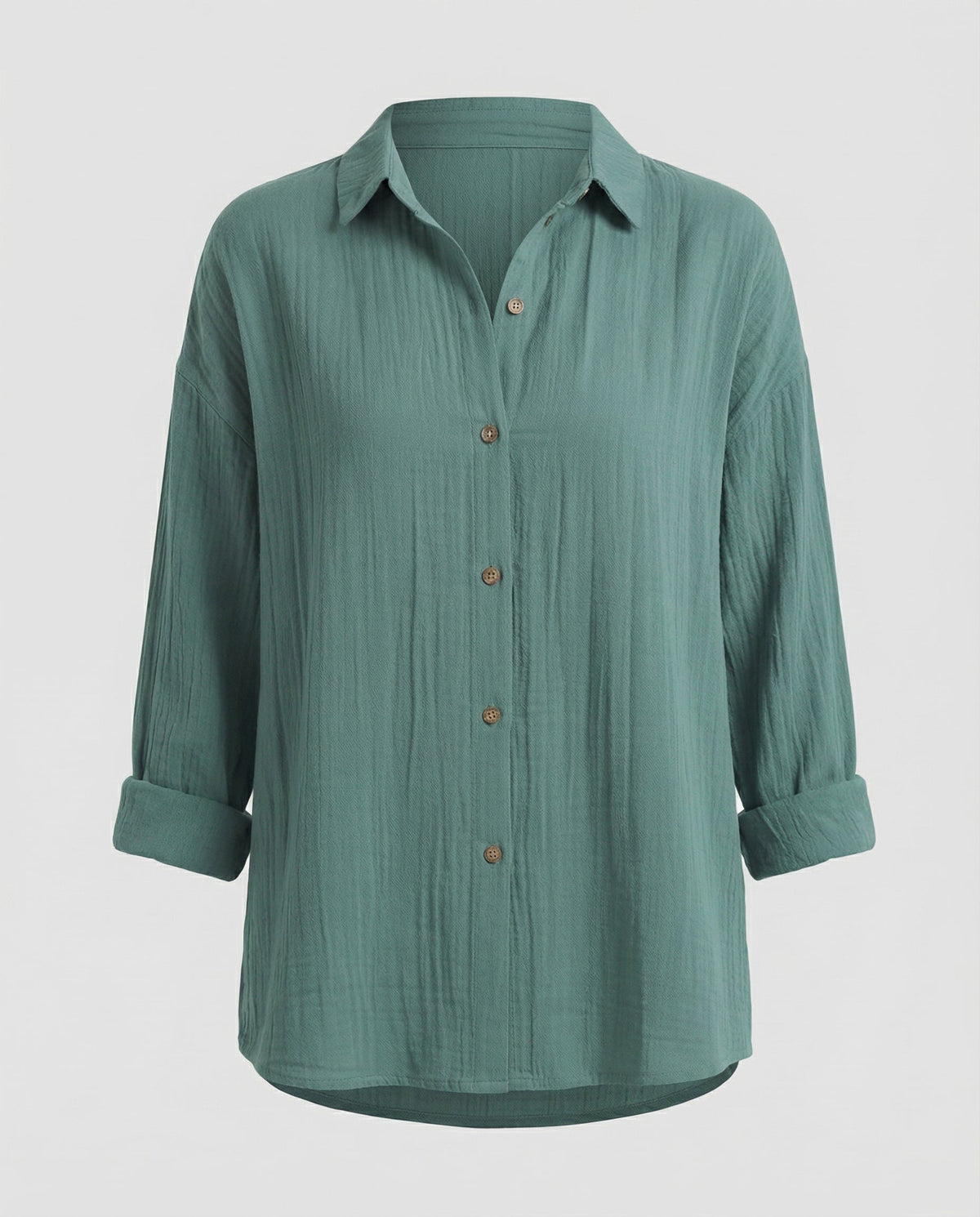 Elegant Ruffle Women's Shirt