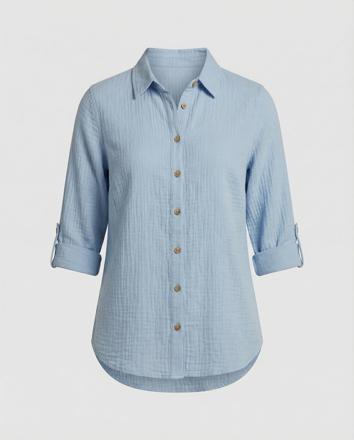 Elegant Ruffle Women's Shirt
