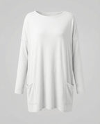 Casual women's long sweater