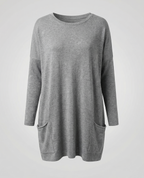 Casual women's long sweater
