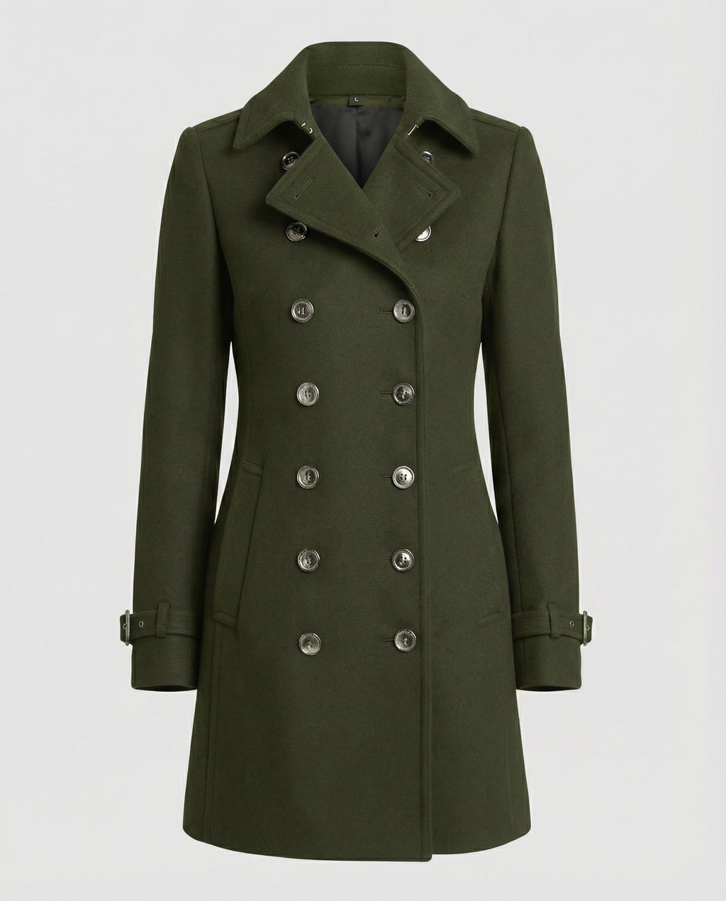 Elegant Warmer Wool Coat Women