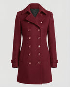 Elegant Warmer Wool Coat Women