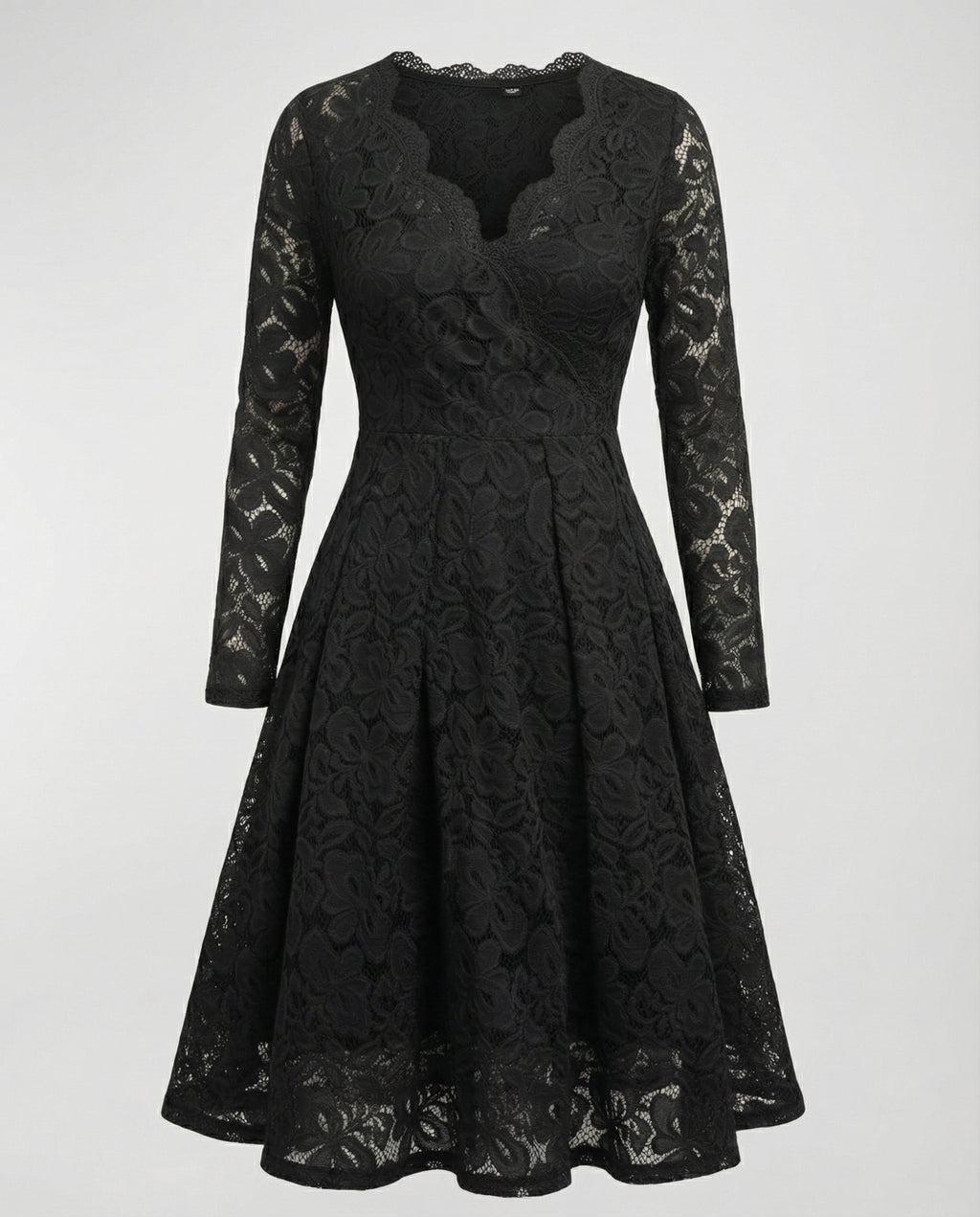 Elegant lace dress women