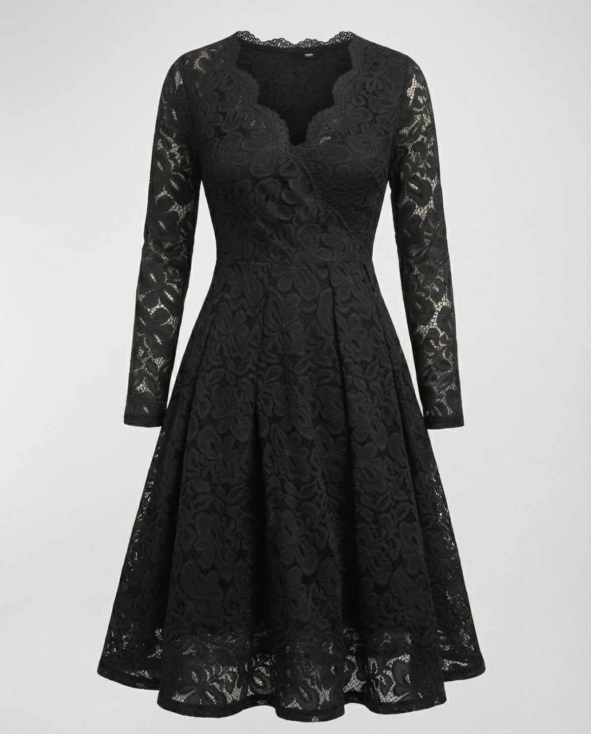 Elegant lace dress women