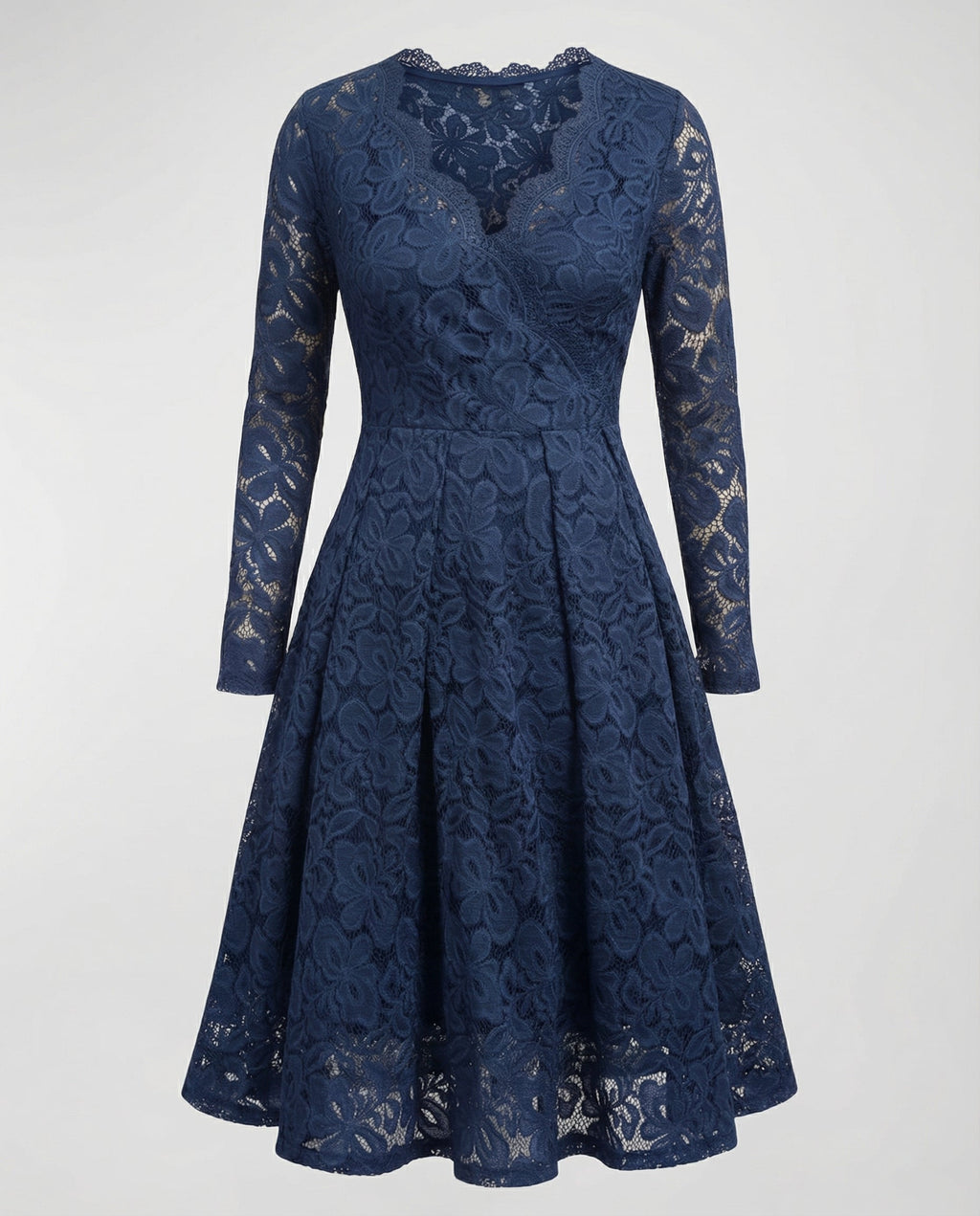 Elegant lace dress women