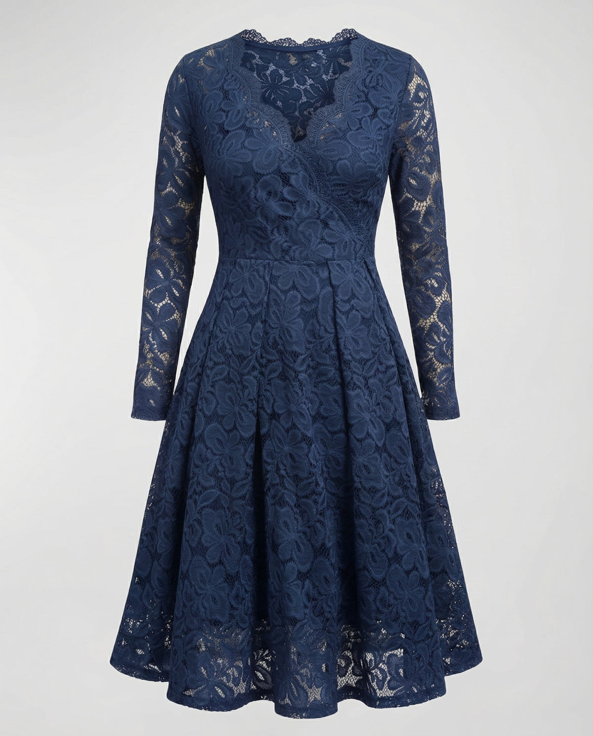Elegant lace dress women