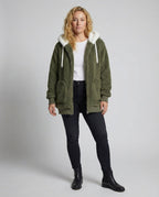 Oversized Teddy Jacket Women's
