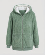 Oversized Teddy Jacket Women's