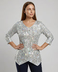 Elegant Women's V-Neck Top