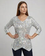 Elegant Women's V-Neck Top