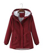 Luxurious women's winter coat