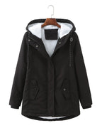 Luxurious women's winter coat