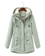 Luxurious women's winter coat