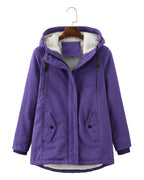 Luxurious women's winter coat