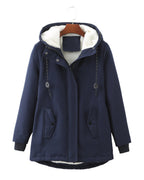 Luxurious women's winter coat
