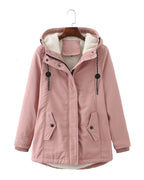 Luxurious women's winter coat