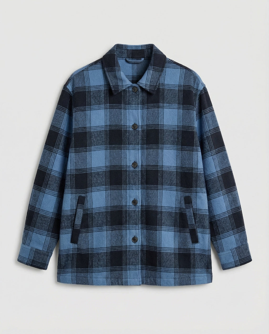 Casual Women's Check Long Blouse