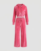 Minimalist Women's Fleece Two-Piece