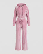 Minimalist Women's Fleece Two-Piece