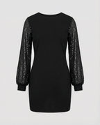 Casual glitter dress women