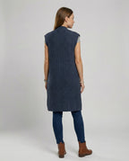 Oversized Women's Knitted Vest