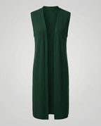 Oversized Women's Knitted Vest