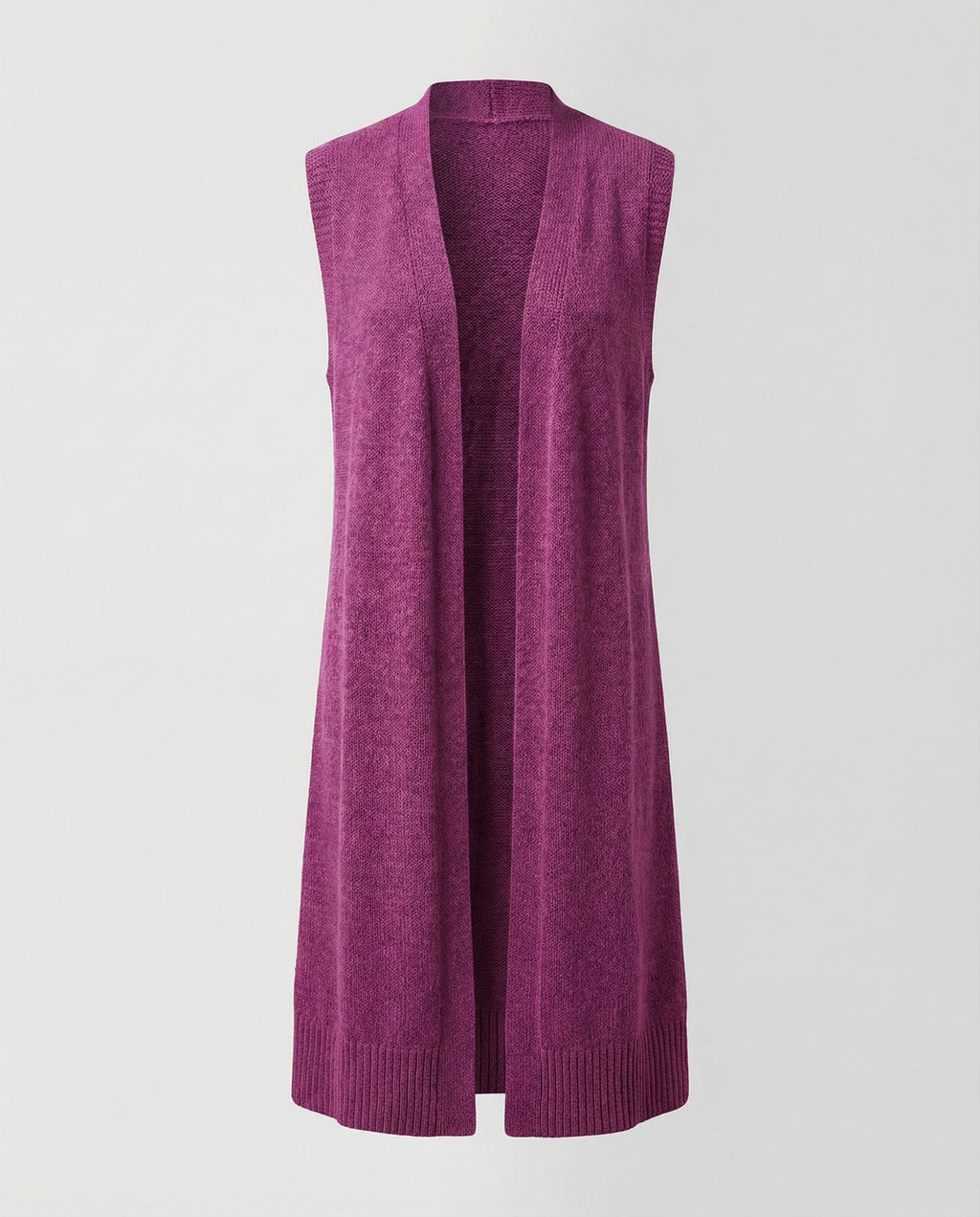 Oversized Women's Knitted Vest
