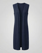 Oversized Women's Knitted Vest