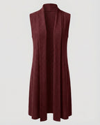Oversized Women's Knitted Vest