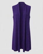Oversized Women's Knitted Vest