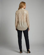 Sparkling Oversize Blouse Women