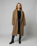 Elegant Oversized Wool Coat Women