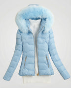 Women's Winter Jacket Faux Fur
