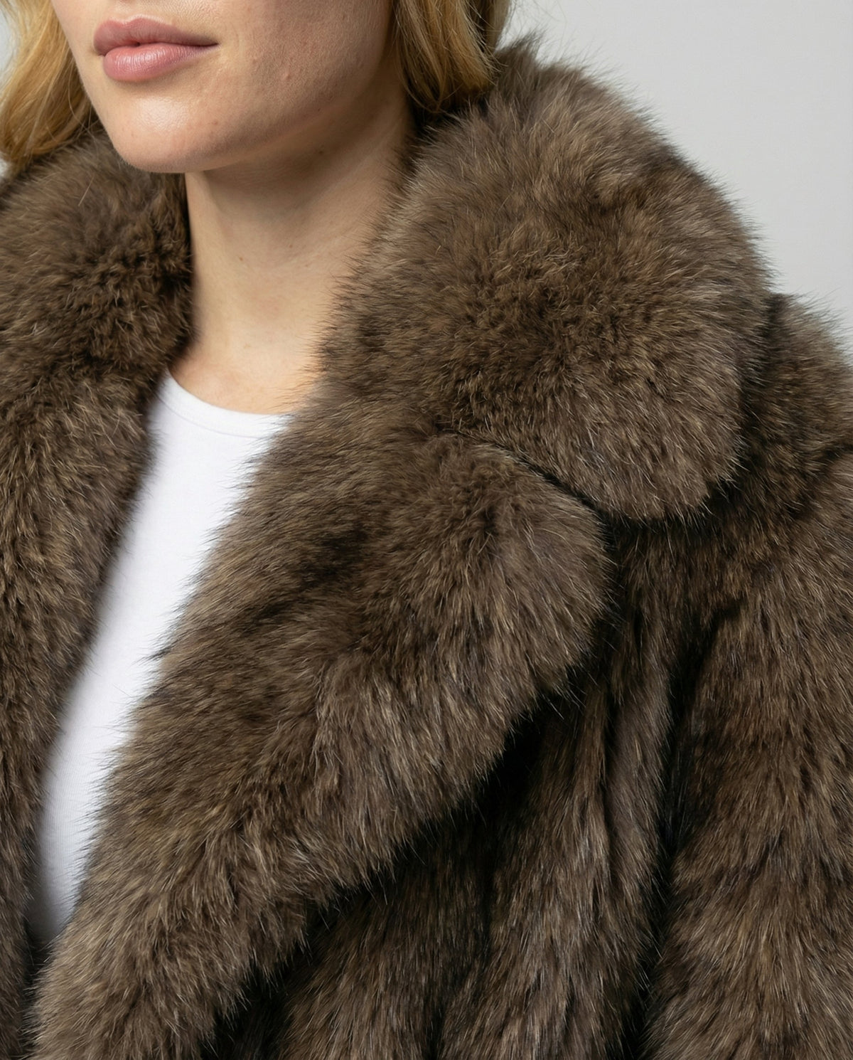 Luxurious Soft Fur Jacket Women