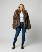 Luxurious Soft Fur Jacket Women