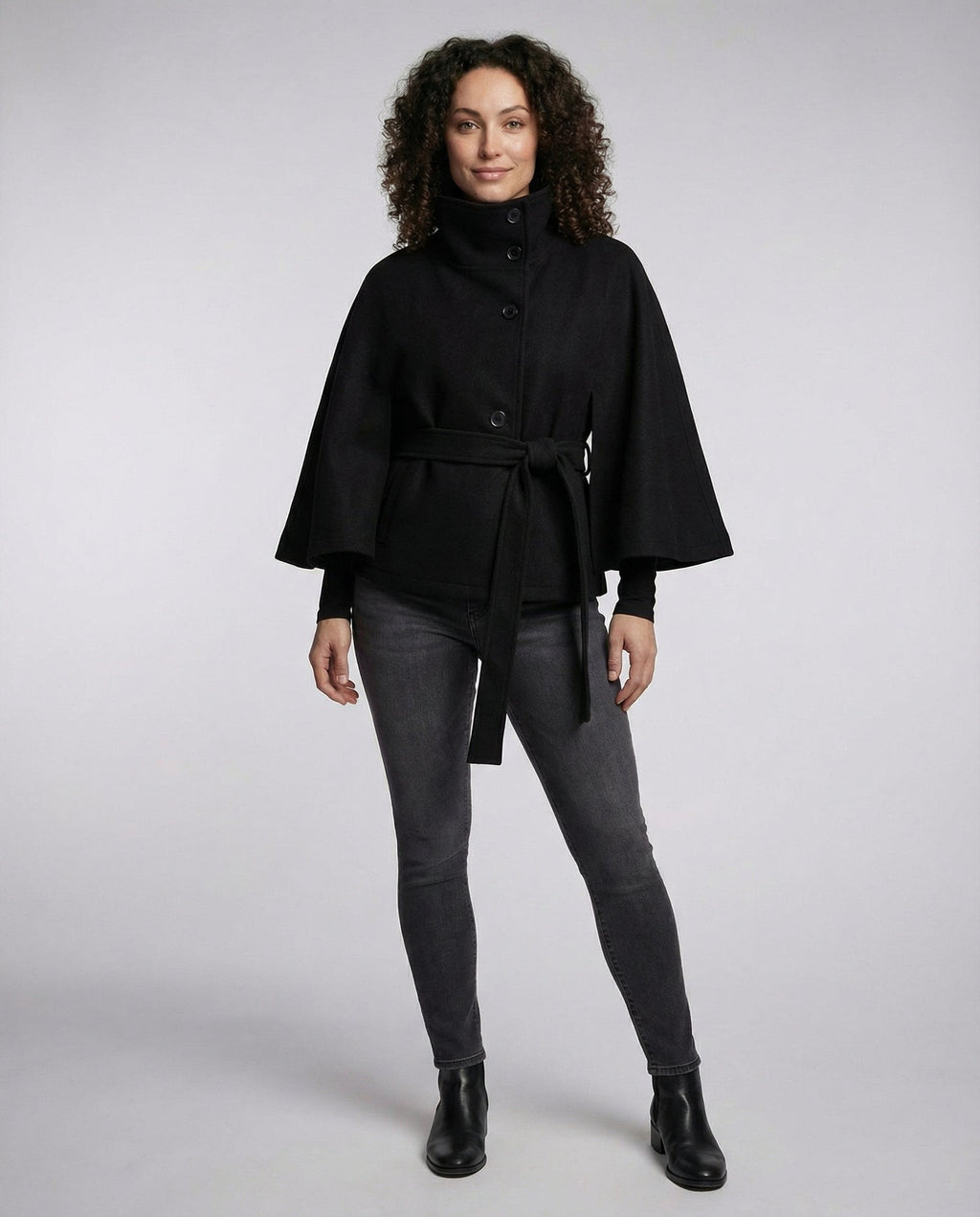 Elegant Wrap Jacket Women